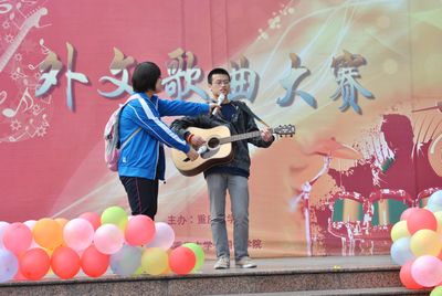 欧洲杯
外语文化节系列活动之外文歌曲大赛初赛拉开帷幕
